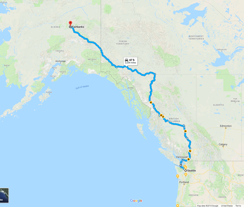 Illustration for article titled Next Adventure: Cheap cars on the AlCan Highway